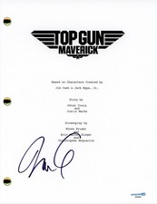 Christopher McQuarrie "Top Gun Maverick" Signed Autograph Script Screenplay ACOA