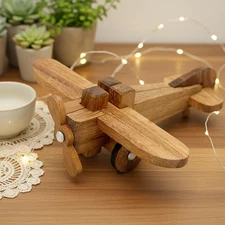 Airplane Kumiki - 3D Brain Teaser Wooden Puzzle