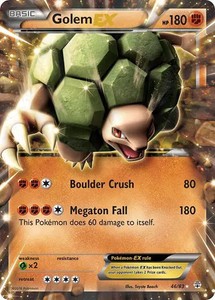 Golem EX Pokemon • Ultra Rare • 46 Generations