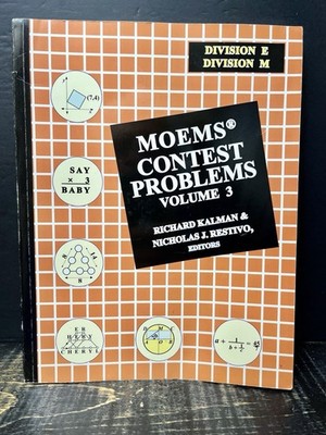 MOEMS Contest Problems Vol 2 Div E & M 2014 Softcover VG A2