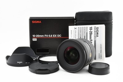 condition Sample Sigma EX 10 20mm f4 5.6 DC HSM Nikon F Mount Wide Angle Zoom L