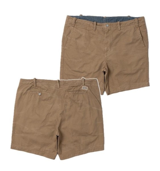 Men Polo Ralph Lauren Shorts Brown Cotton 38 #31OP
