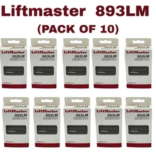 LiftMaster 893LM 3 Button Garage Door Opener Remote Control (pack of 10)
