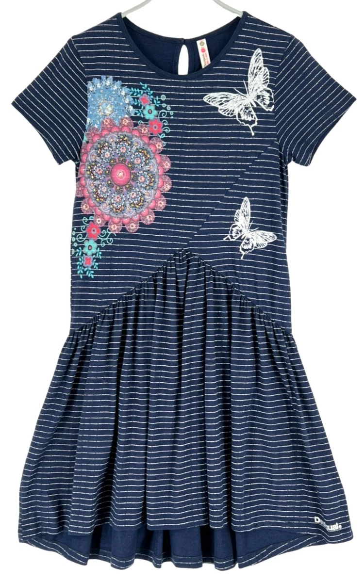 Robe Nairobi Desigual en rose pour fille (3-16 ans) | Galeries