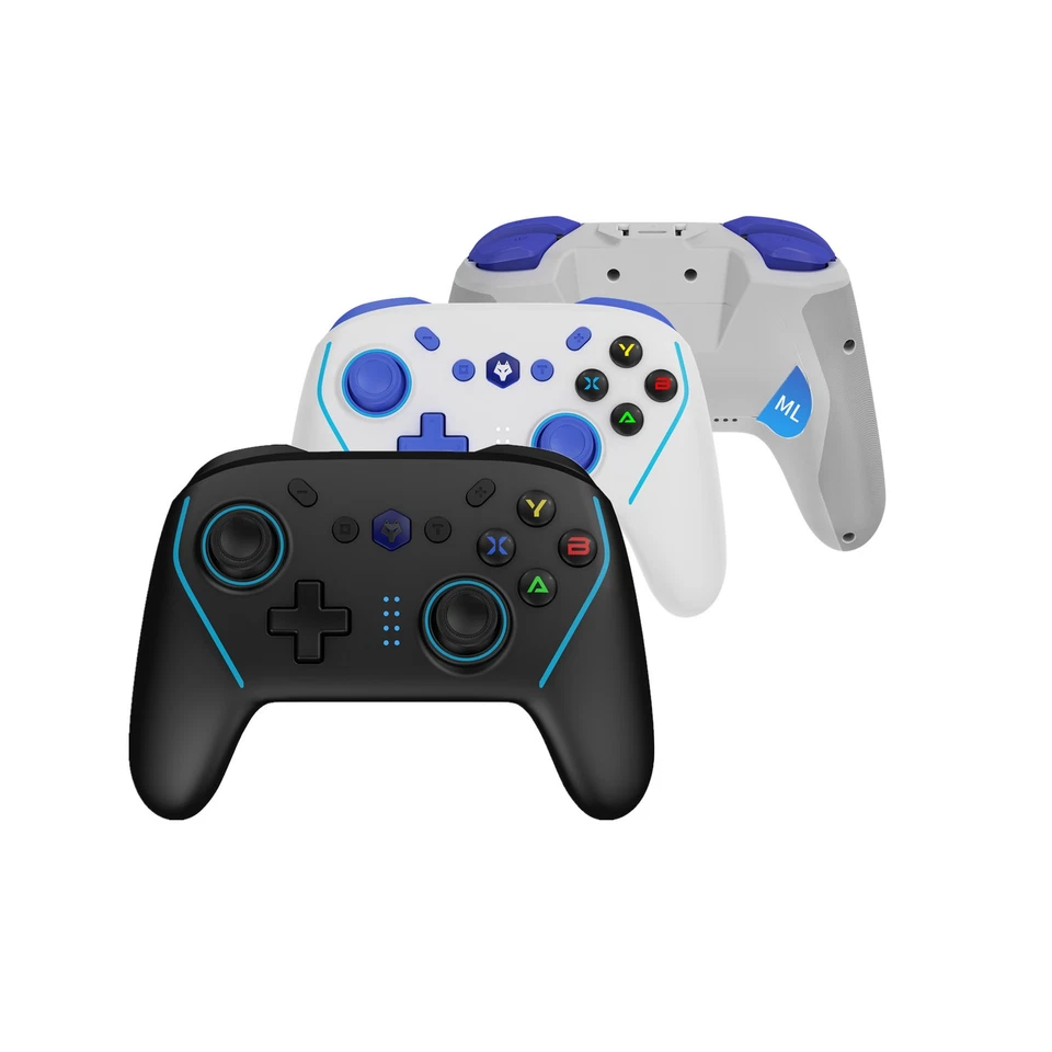 NBCP Hall Effect Wireless Gamepad Bluetooth Controller für Switch/PC/Android/iOS