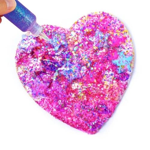 Glitter Glue Pens Set of 10 – Kids Crafts, DIY Projects, Party Bag Filler glue - Picture 3 of 9