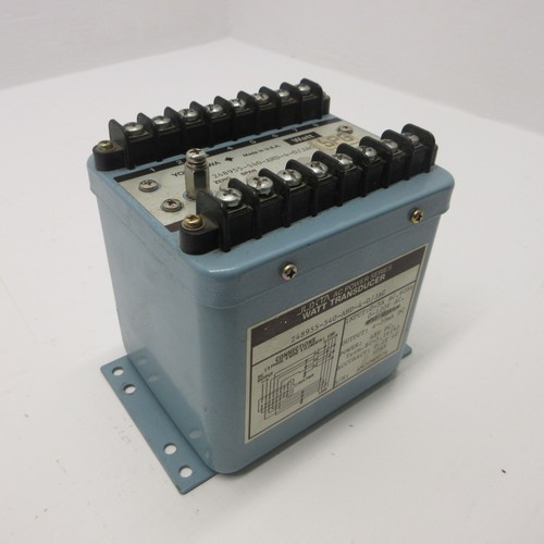 Yokogawa 248955-540-AHD-4-0/JAC Juxta AC Power Series Watt Transducer 120V 831W