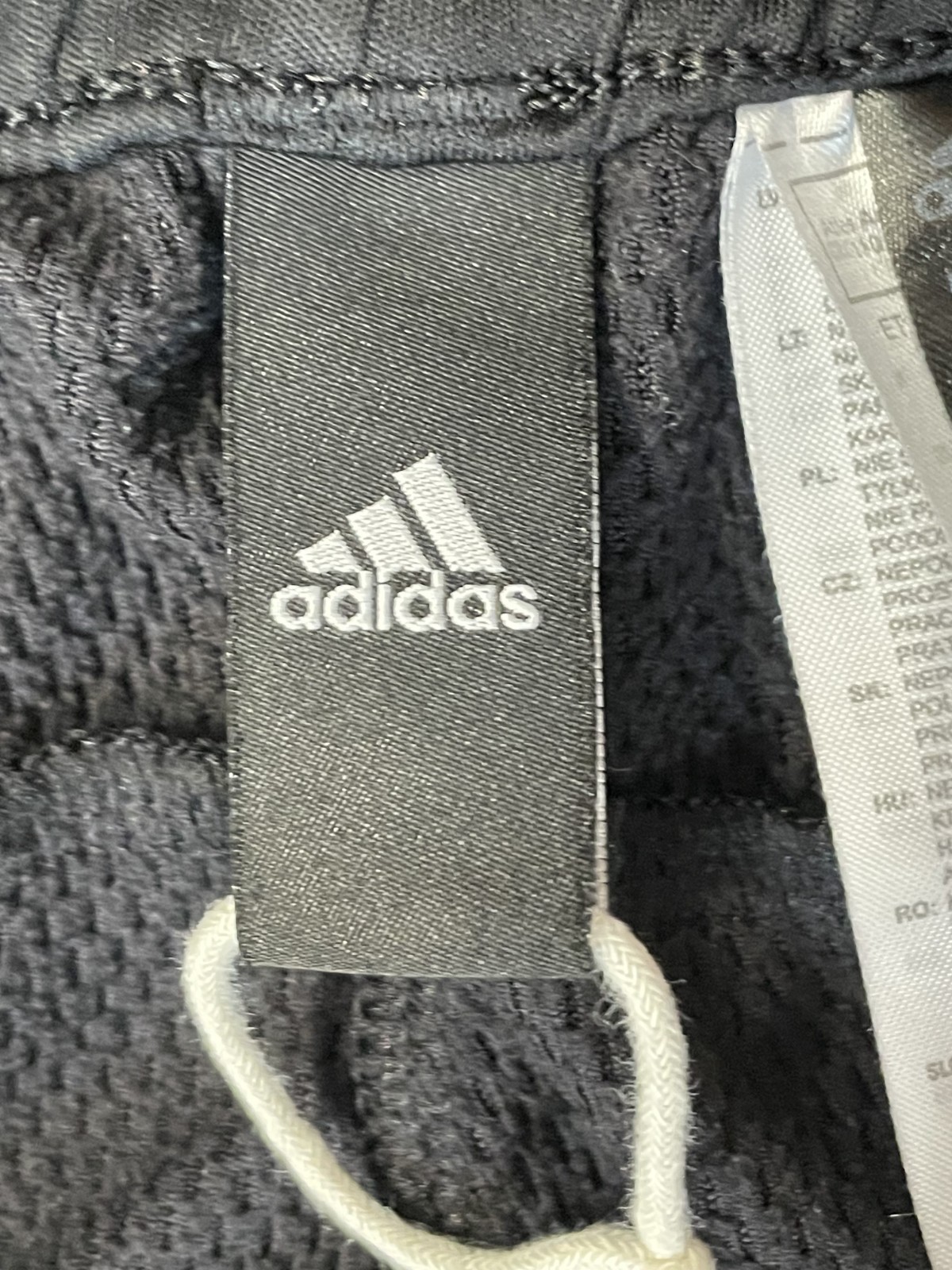 Adidas Climawarm Sweatpants Men M Gray Black Straight Leg Athletic Warm thumbnail 6