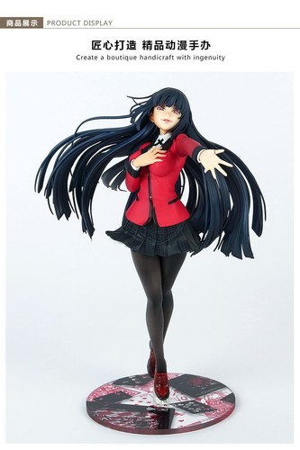 Kakegurui Yumeko Jabami Action Figure Statua Anime Giapponese Collezione 22cm - Imagen 2 de 8