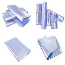 Heat Shrink Wrap Film Flat Bags For Candles Cosmetics PVC Shrink Gift Bag