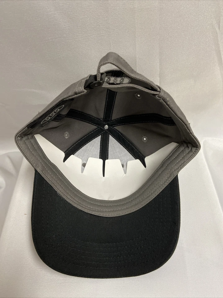 Audi A4 Embroidered Gray Strapback Baseball Cap Hat New - Image 3 of 4