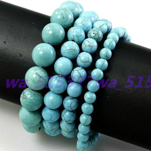 Wholesale Natural Multicolor Crystal Gemstone Stretchy Bracelet 6/8/10/12mm 7.5" - Picture 43 of 55