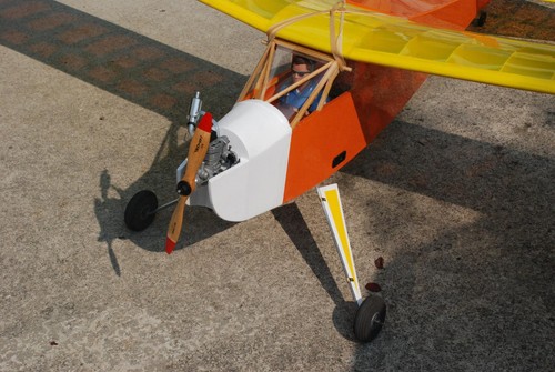 74 Zoll RCM Pacific Ace Oldtimer RC Balsa AIrplane gedruckte Pläne - Bild 3 von 5