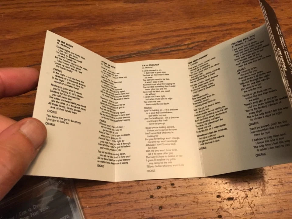 CRYSTAL 1989 DEMO CASSETTE INDIE HAIR METAL AOR CA. Foto 2 de 2