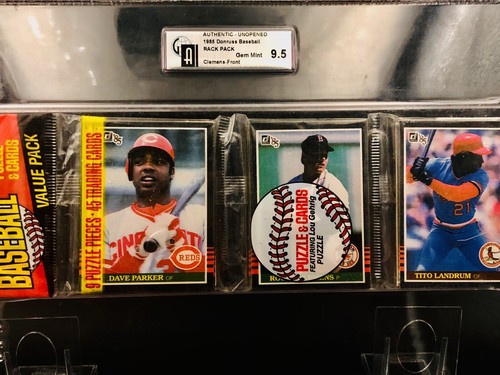 1985 Donruss Baseball Roger Clemens RC on Top! Graded 9.5 GEM MINT by GAI - Picture 1 of 9