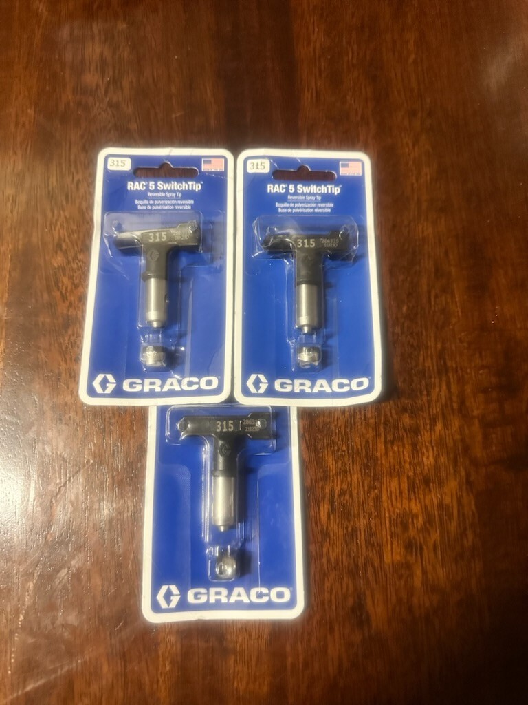 Graco Rac 5 Switch 315 Spray Tip 755652822691 eBay