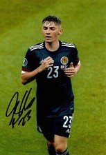 Billy Gilmour Signed 12X8 Photo Scotland Euro 2020 AFTAL COA (1461)