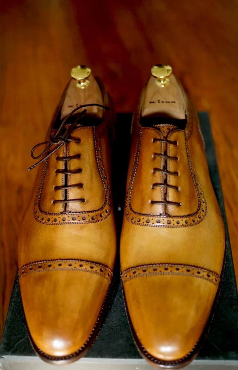 Chaussures De Ville Kiton En Daim Brun - Pointure US 9 (EU 42), Oxford, Neuves Avec Boîte