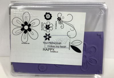Stampin Up!   Friendship Blooms  Set Of 5 NEW Unmounted