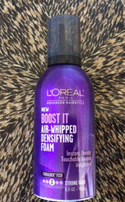 L'OREAL BOOST IT Air-Whipped Densifying Foam, Instant Density Discontinued