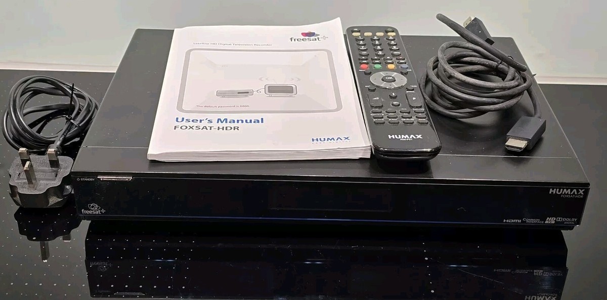 Humax Foxsat HDR 500GB Freesat HD Digital TV Recorder (Requires Satellite Dish) (Old Model - View #3