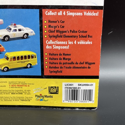 Vintage 2003 Die-Cast Cars The Simpsons Johnny Lightning Marge's Station Wagon - Picture 10 of 16