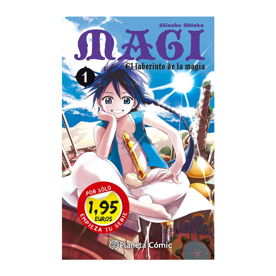 Manga Magi el Laberinto de la Magia PROMO Planeta 01 (PO103803)