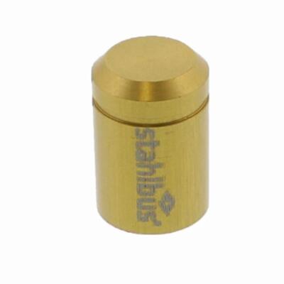 SB-180011 stahlbus Ventilkappe Groove gold für Stahlbus-Entlüfterschraube 
