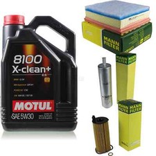 MOTUL 5L 5W-30 Motoröl+MANN-FILTER für BMW  F30 F80 316d F35 320d xDrive 318d 4