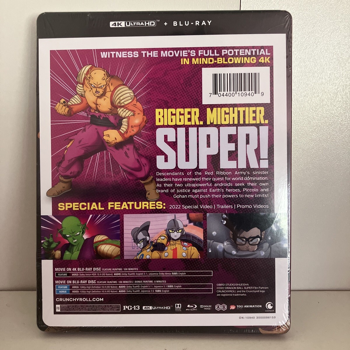 Dragon Ball Super - Super Hero 4K Steelbook (4K UHD + Blu-ray
