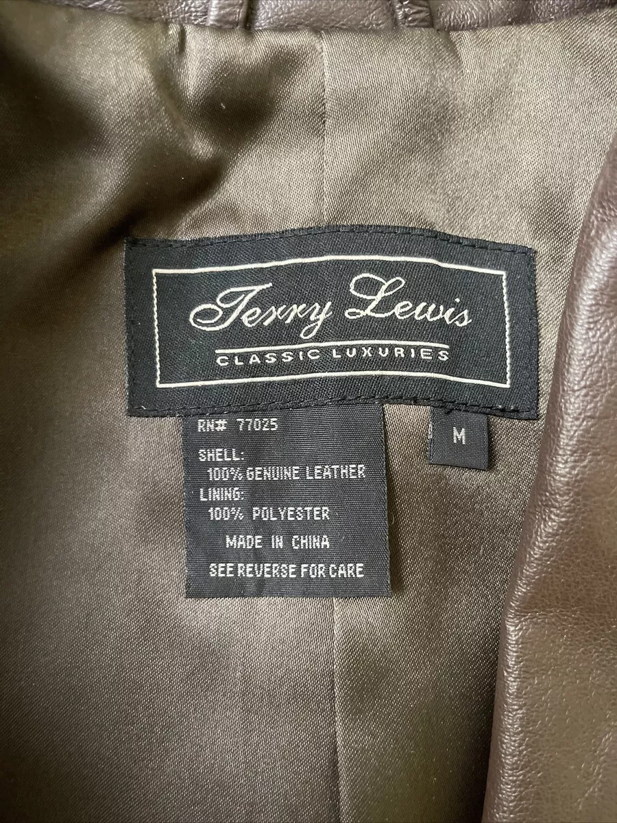 Terry lewis classic top luxuries leather jacket