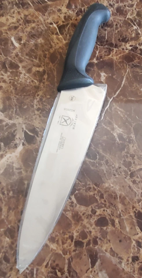 Mercer Culinary Millennia X30 Cr13 Black Handle, 8-Inch, Chef's Knife M22608 - Image 4 of 4
