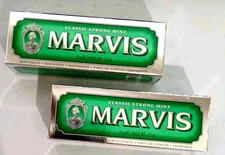 Marvis Strong Mint Toothpaste, 1.3 oz (2 PACK)