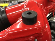 New Honda ATC 250r Round Frame Rubbers Pair replaces oem # 50816-ha2-670 Atc250r