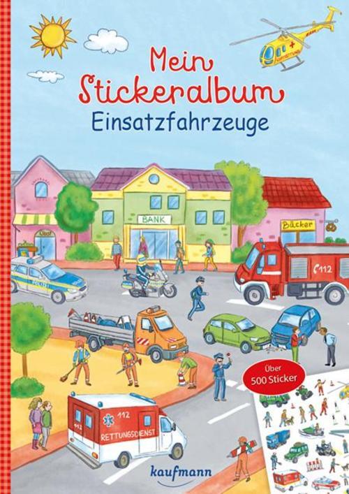 Thumbnail - Laura Lamping Mein Stickeralbum Einsatzfahrzeuge 9783780663559