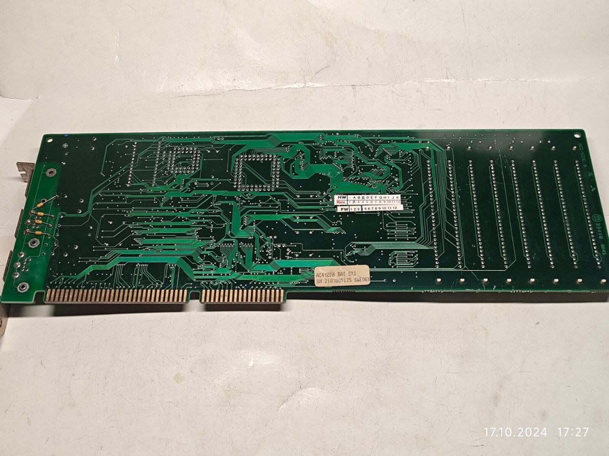 386 CPU BOARD Nokia Data AC41208 from Alfaskop Desktop m326SX