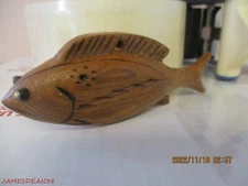 DICK DON TRUDELL ICE FISHING SPEARING DECOY CONTEMPORARY XMAS ORNAMENT 15