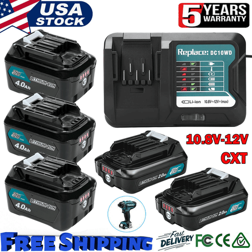 BL1041B Makita 12V MAX CXT Li-ion 