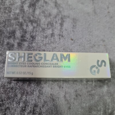 SHEGLAM Bright Eyes Cooling Concealer - Nude Cooling Metal Applikator Matt Liquid