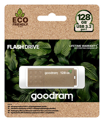 128 GB Speicherstick USB 3.0/3.2 Nano Stick Flash Drive Eco Friendly Point