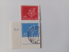 Znaczki NRD 1958 Lipskie Targi Wiosenne 1958 Mi 618-19 stemplowane