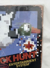 Retro style Metal Tin Sign - Nintendo NES Duck Hunt Video Game - 12x8 inch