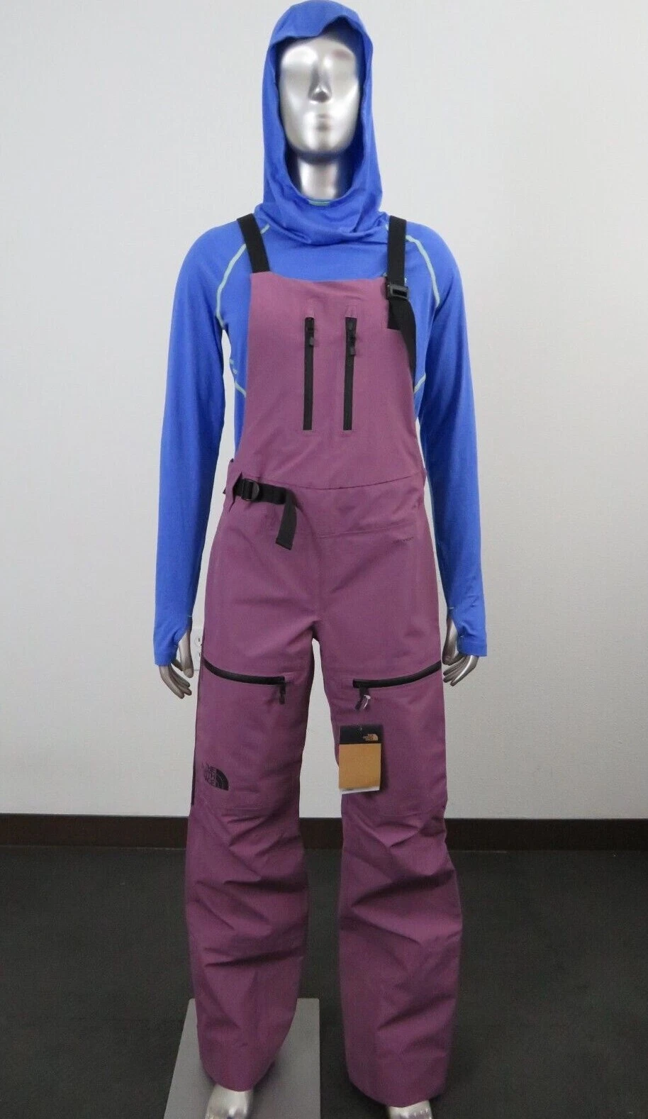 Womens The North Face Ceptor 3L Waterproof Shell Ski Snowboard Bibs Pant Purple
Opens in a new windo
