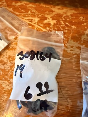 #ad NEW LOT of 5 OMC Johnson Evinrude Marine Engine Washer Spacer Spring # 308164 $29.99