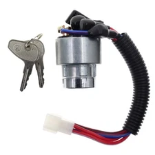 Ignition Switch Ignition Lock For  L3400 L3700 L3800 L4300 L4400 w/ 2 Keys