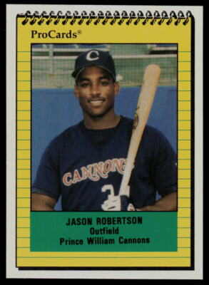 1991 ProCards Jason Robertson Prince William Cannons
