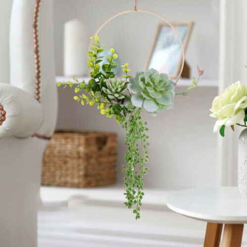 Wedding Floral Pendant Wreath Decor Front Door Hanging Wreath Simulation Flower