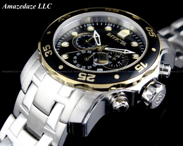 ➤invicta Pro Diver Scuba Men's 48mm Chronograph Quartz Watch With 