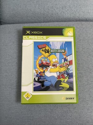 The Simpsons Hit & Run - Xbox Classic - Komplett CIB mit Anleitung Ovp Selten