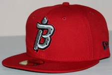 BINGHAMTON RUMBLE PONIES NEW ERA 59FIFTY Hat Cap Size 7 OFFICIAL ON-FIELD *B5